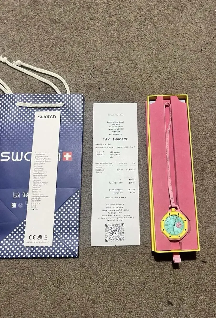 Swatch brand new